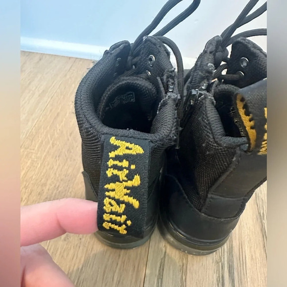 Dr‎ Martens Combs J Youth Canvas Black Combat Boot Size 2 JY004 SH07W - Picture 6 of 8